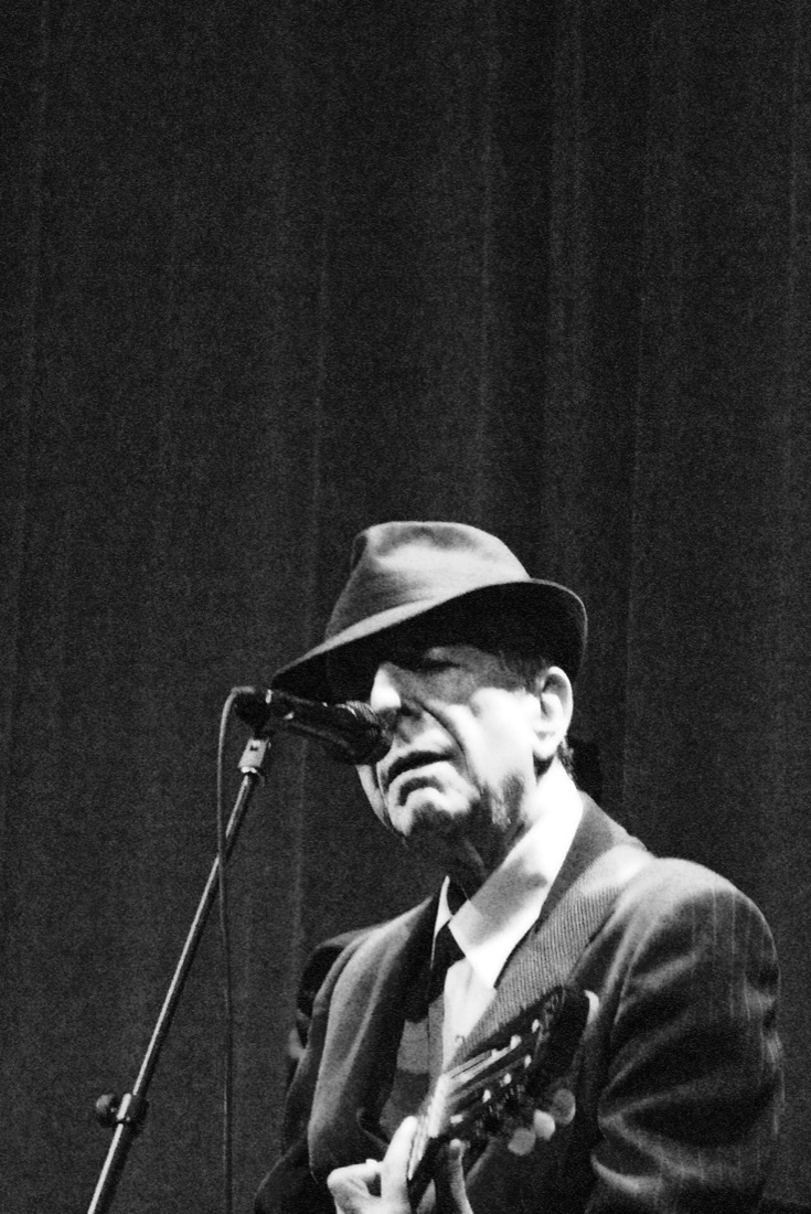 Portrait of Leonard Cohen